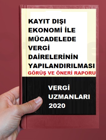 	KAYIT DIŞI EKONOMİ İLE MÜCADELEDE VERGİ DAİRELERİNİN YAPILANDIRILMASI GÖRÜŞ VE ÖNERİ RAPORU